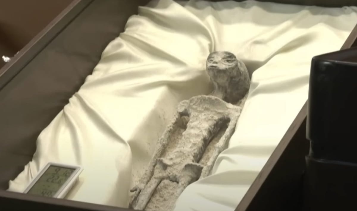 Fingerprints Tested On Alien Mummies