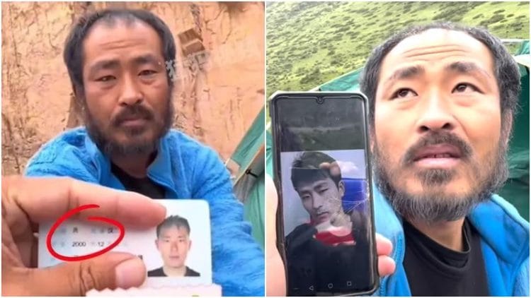 Chinese Man Ages Rapidly