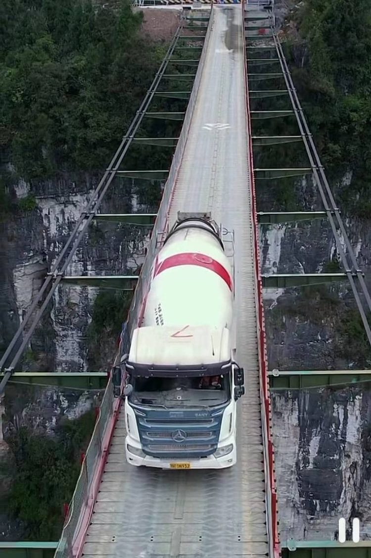 World's Scariest Road Bridge